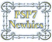  PSP7 Newbies