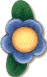  blue flower